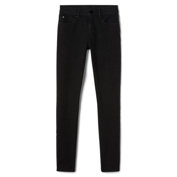Gap Super Slimming Real Skinny Matte Black jeans 33 / 16 - Picture 1 of 12
